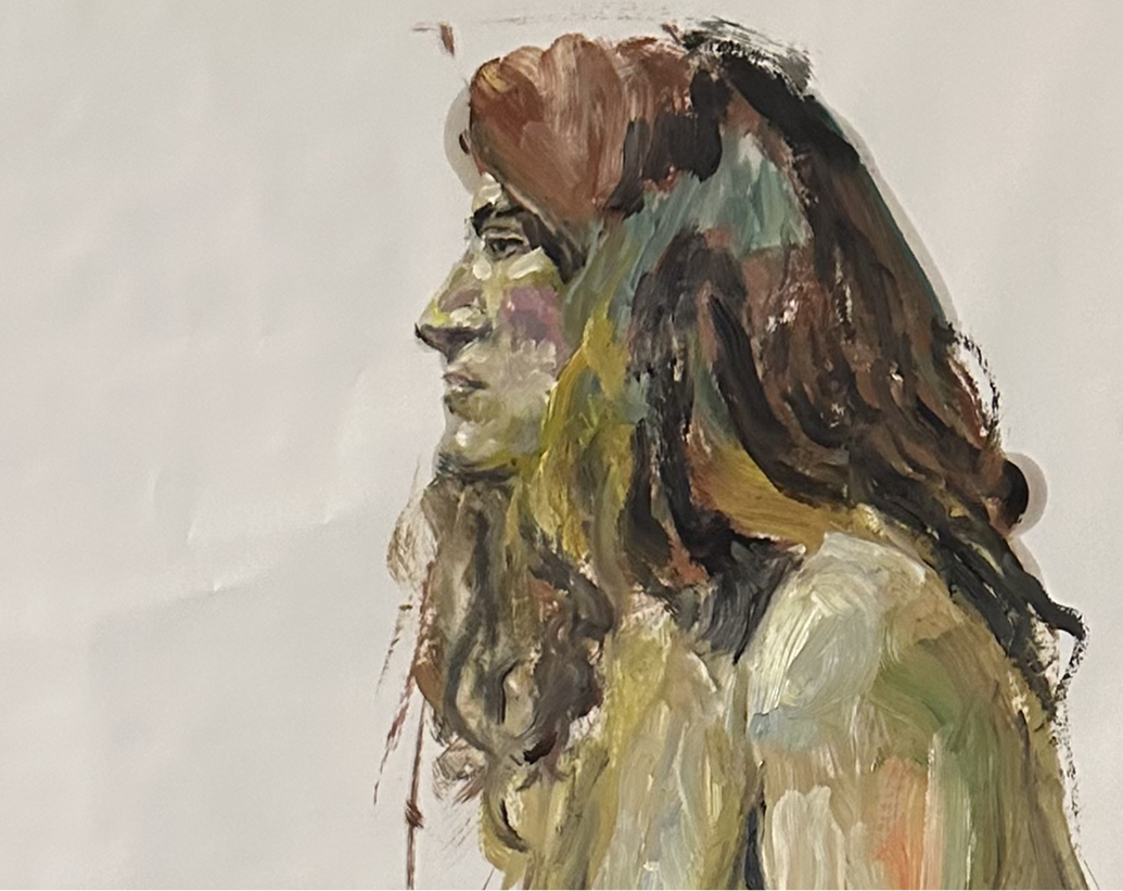 Commissioned portrait